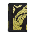 Thai Ornament Pattern Print Trifold Wallet
