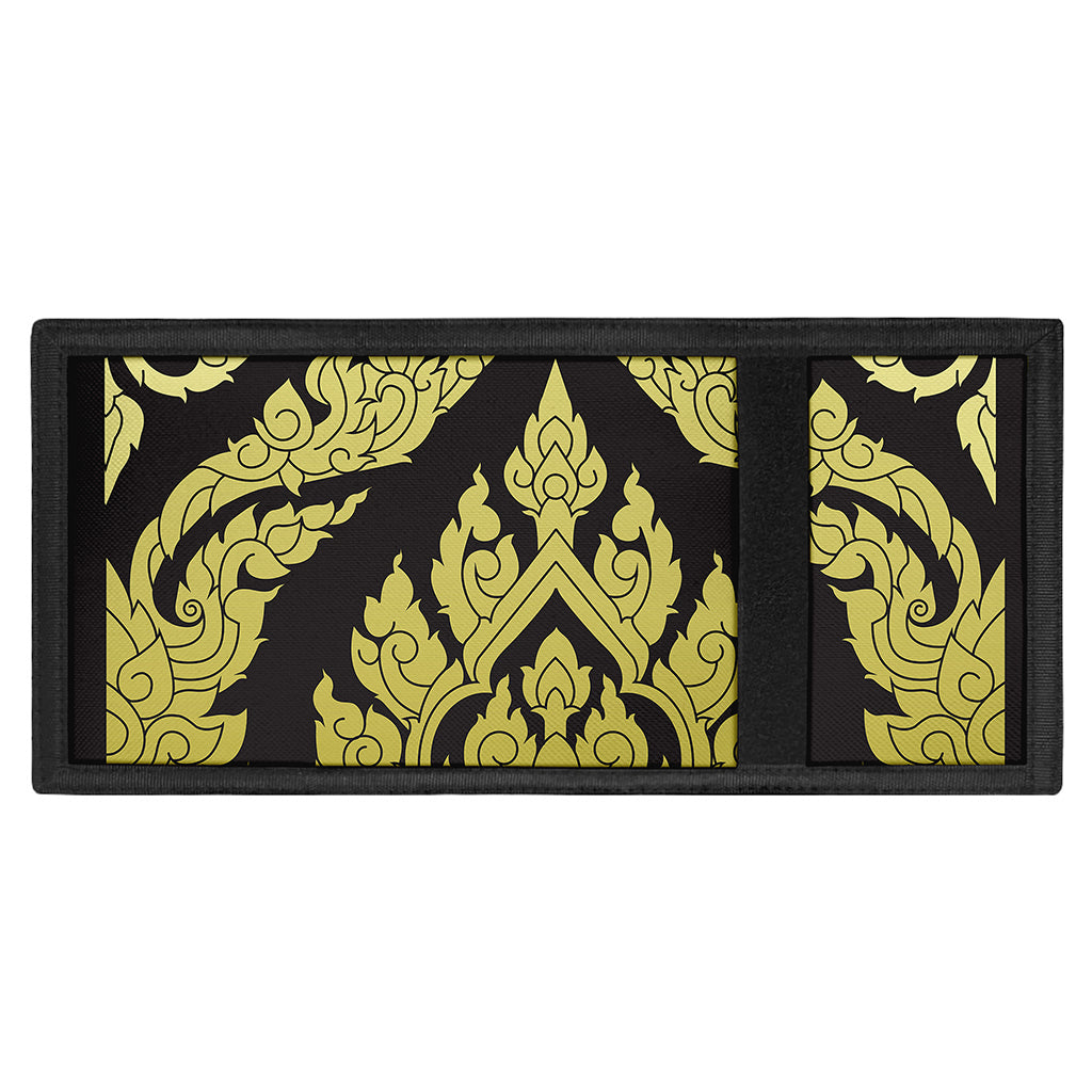 Thai Ornament Pattern Print Trifold Wallet
