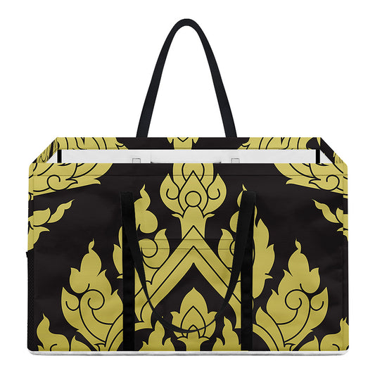 Thai Ornament Pattern Print Utility Tote Bag