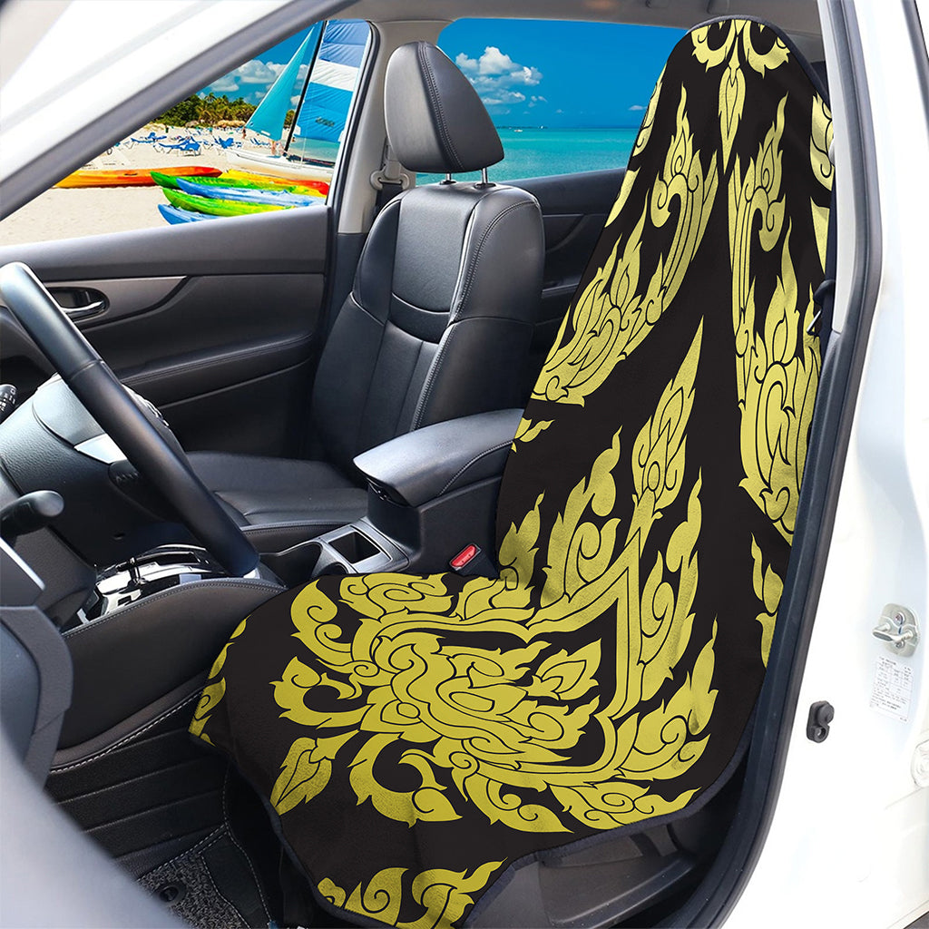 Thai Ornament Pattern Print Waterproof Car Seat Cover
