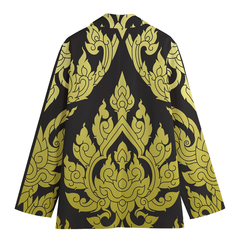 Thai Ornament Pattern Print Women's Blazer