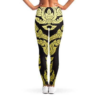 Thai Ornament Pattern Print Women's Leggings