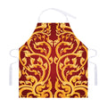 Thai Winding Vines Pattern Print Adjustable Apron