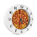 Thai Winding Vines Pattern Print Alarm Clock