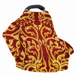 Thai Winding Vines Pattern Print Baby Seat Cover