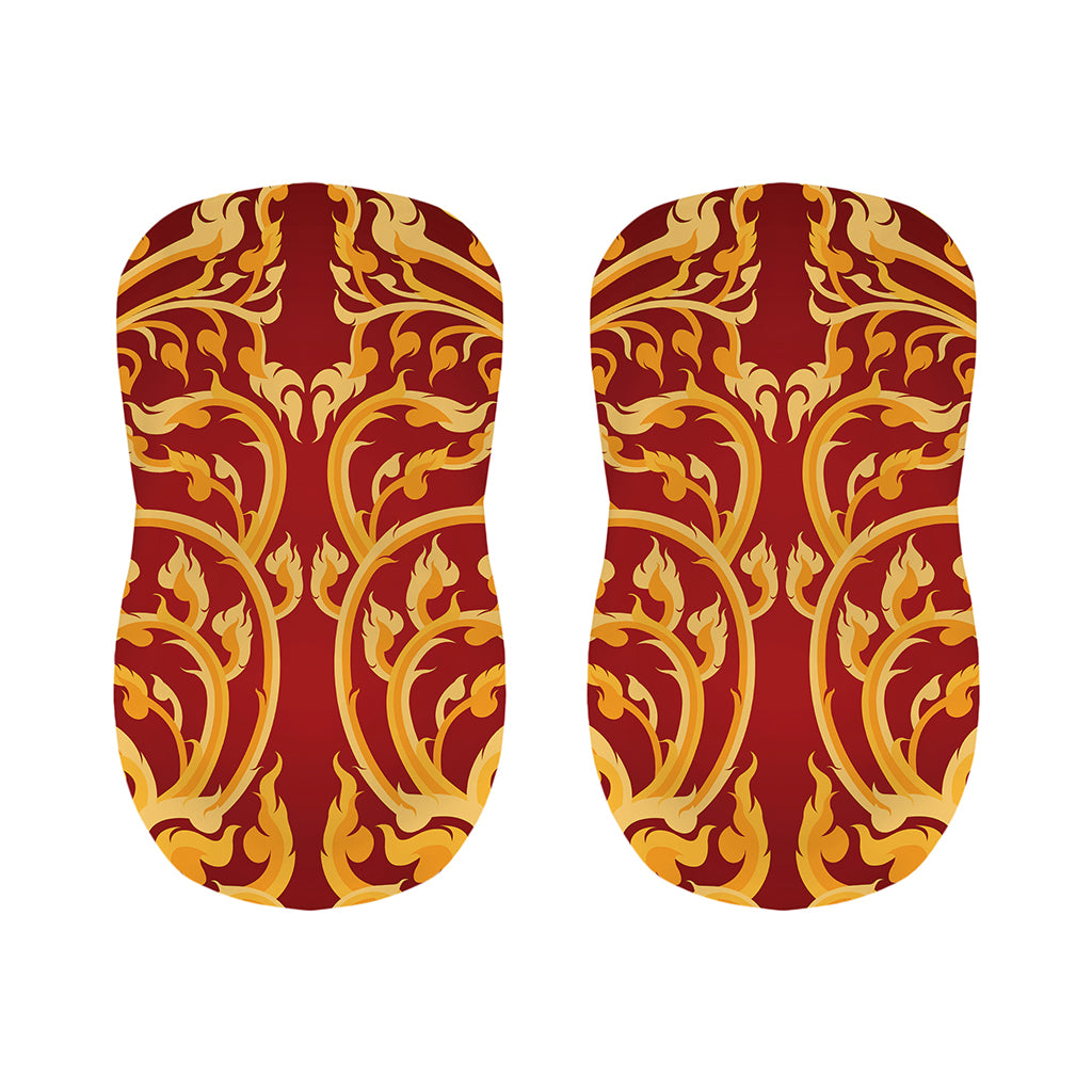 Thai Winding Vines Pattern Print Bar Stool Covers
