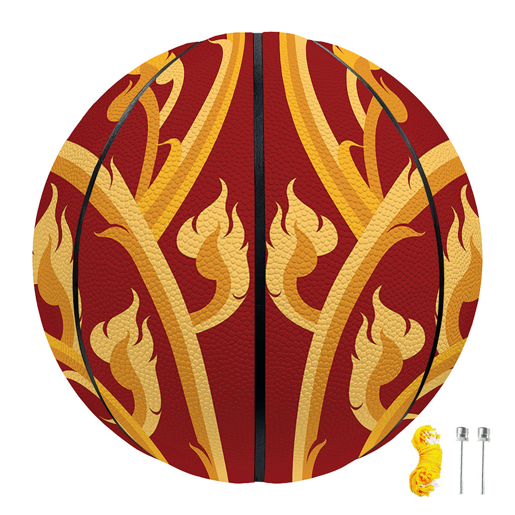 Thai Winding Vines Pattern Print Basketball