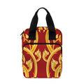 Thai Winding Vines Pattern Print Bible Tote Bag