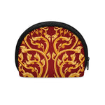Thai Winding Vines Pattern Print Coin Purse
