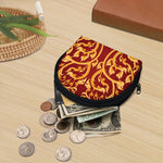 Thai Winding Vines Pattern Print Coin Purse