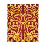 Thai Winding Vines Pattern Print Curtain