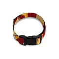 Thai Winding Vines Pattern Print Dog Collar