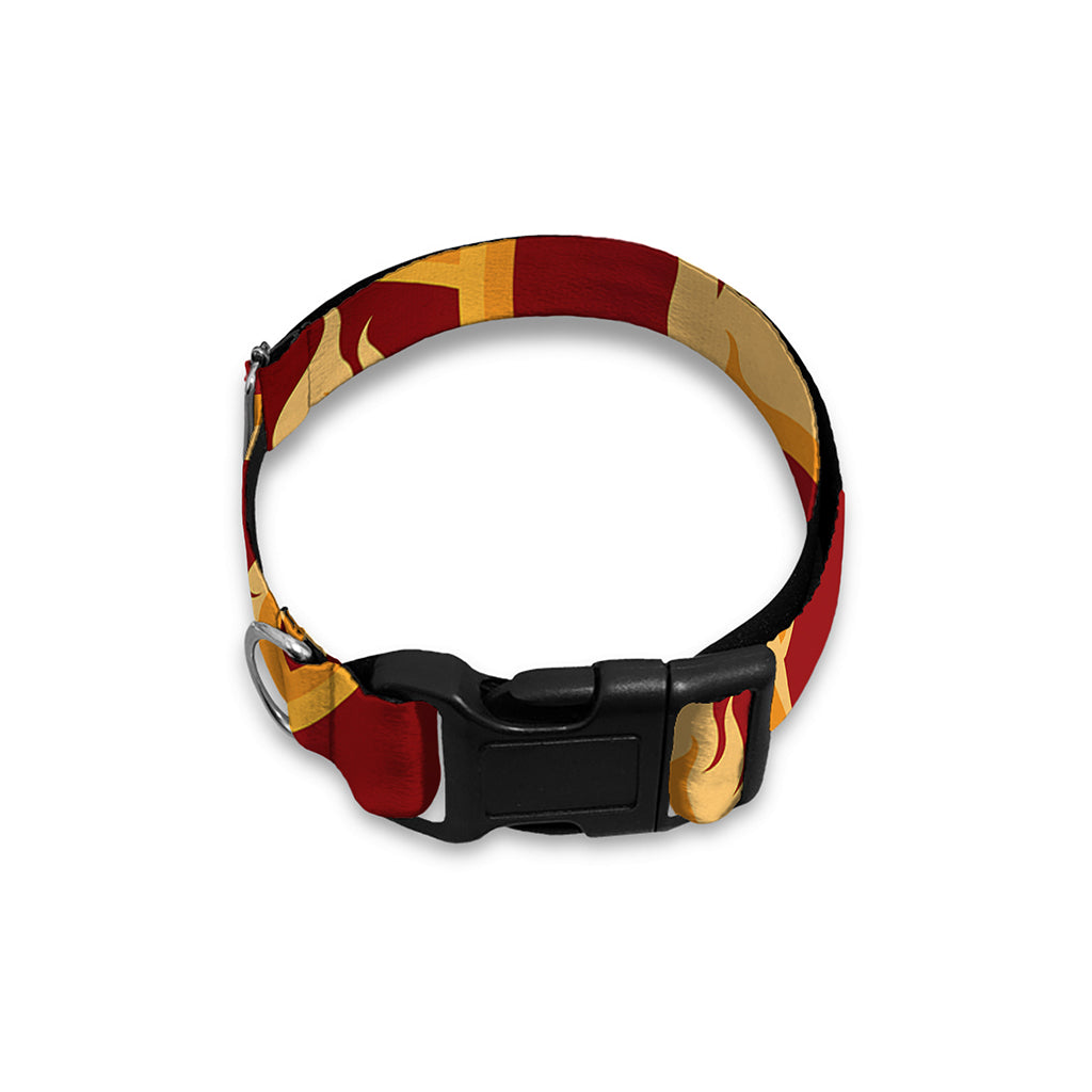 Thai Winding Vines Pattern Print Dog Collar