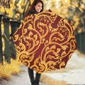 Thai Winding Vines Pattern Print Foldable Umbrella