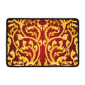 Thai Winding Vines Pattern Print Kitchen Mat
