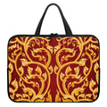Thai Winding Vines Pattern Print Laptop Sleeve With Handle