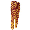 Thai Winding Vines Pattern Print Men's Compression Pants