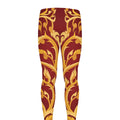 Thai Winding Vines Pattern Print Men's Leggings