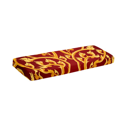 Thai Winding Vines Pattern Print Piano Keyboard Cover