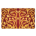 Thai Winding Vines Pattern Print Polyester Doormat