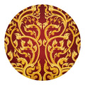 Thai Winding Vines Pattern Print Round Blanket