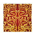 Thai Winding Vines Pattern Print Silk Bandana