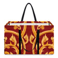 Thai Winding Vines Pattern Print Utility Tote Bag