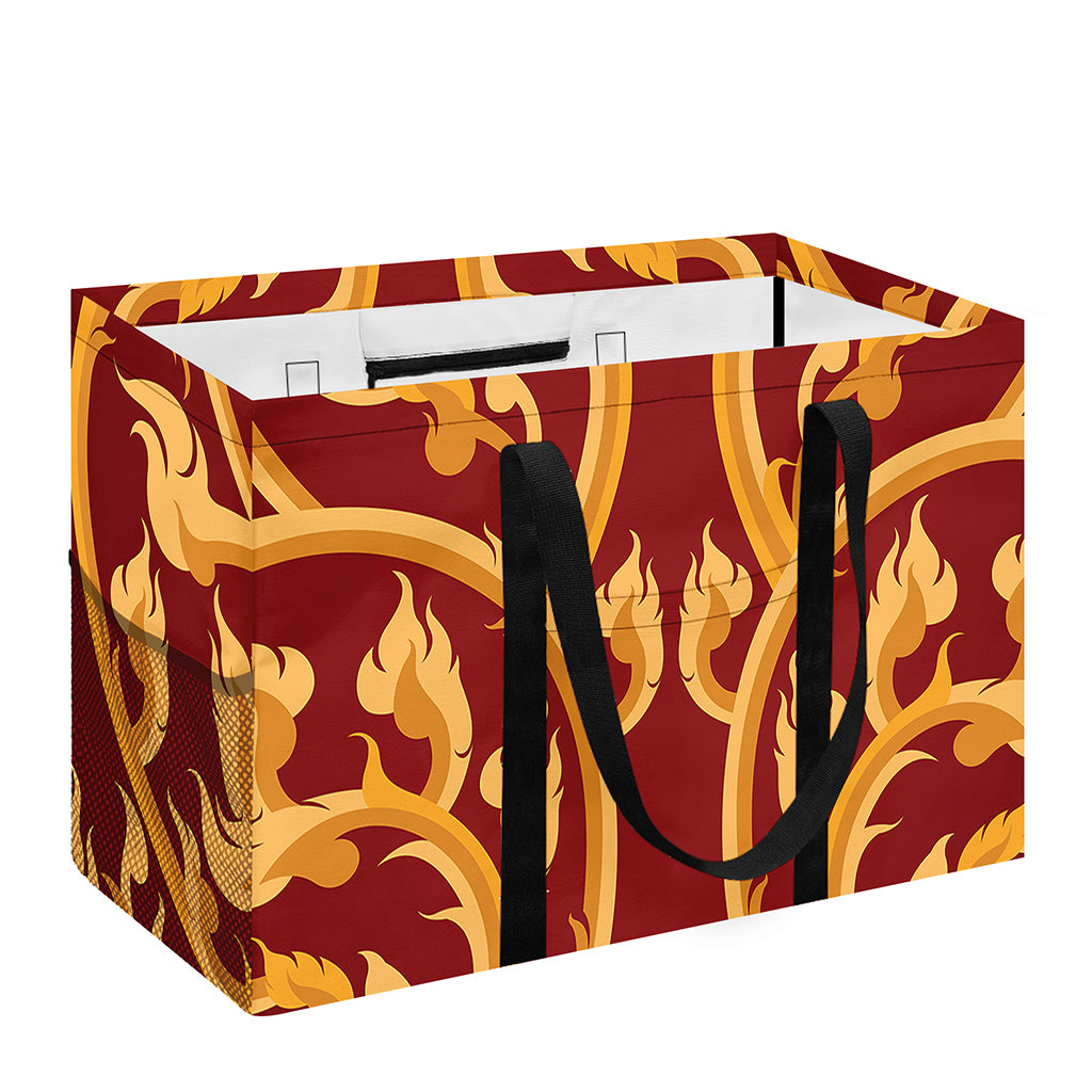 Thai Winding Vines Pattern Print Utility Tote Bag