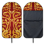 Thai Winding Vines Pattern Print Waterproof Car Seat Cover