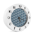 The Great Kanagawa Wave Pattern Print Alarm Clock