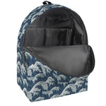 The Great Kanagawa Wave Pattern Print Backpack