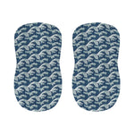 The Great Kanagawa Wave Pattern Print Bar Stool Covers