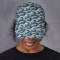 The Great Kanagawa Wave Pattern Print Baseball Cap