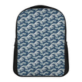 The Great Kanagawa Wave Pattern Print Casual Backpack