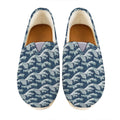 The Great Kanagawa Wave Pattern Print Casual Shoes