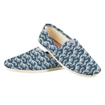The Great Kanagawa Wave Pattern Print Casual Shoes