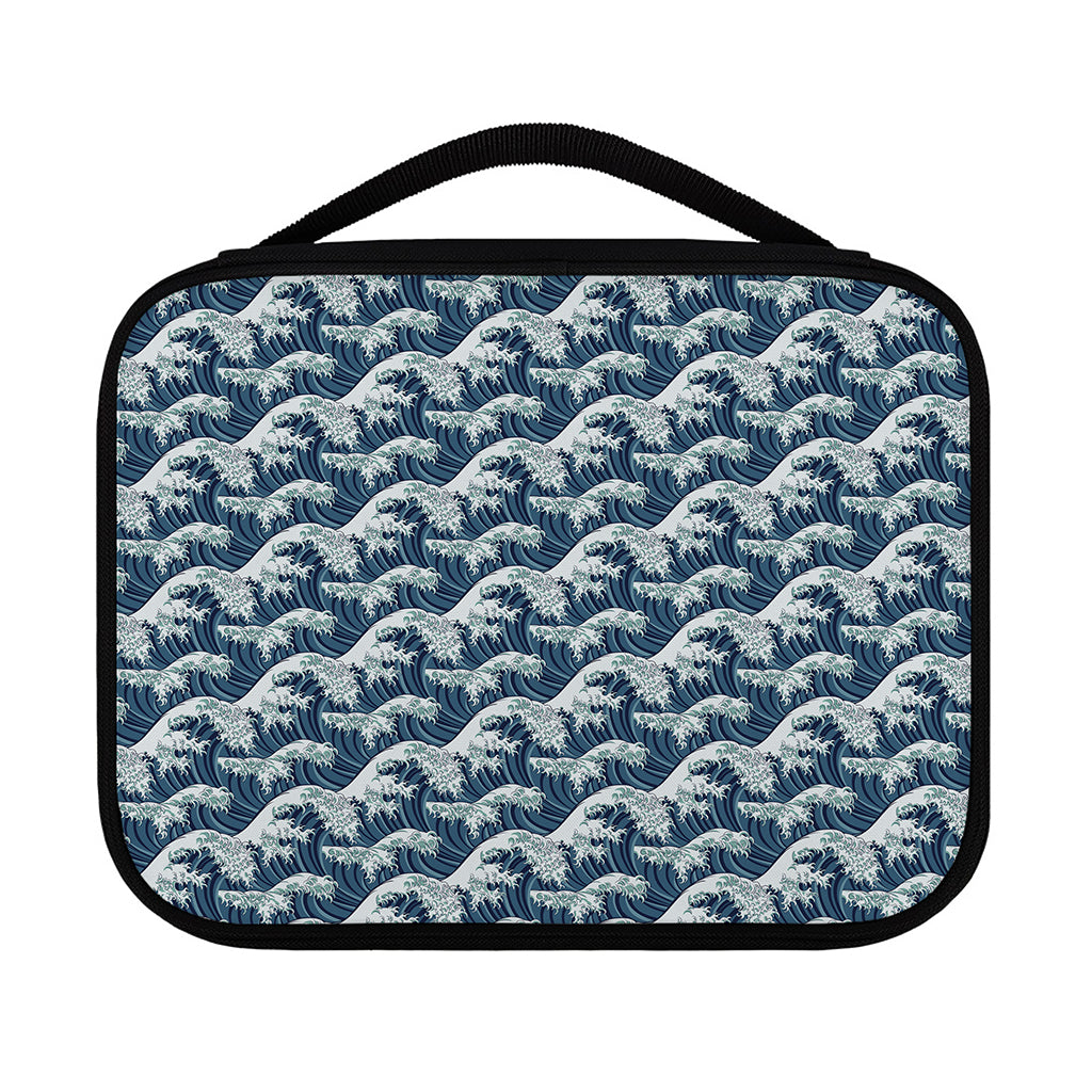 The Great Kanagawa Wave Pattern Print Classic Bible Case