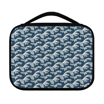 The Great Kanagawa Wave Pattern Print Classic Bible Case