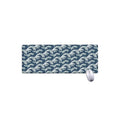 The Great Kanagawa Wave Pattern Print Extended Mouse Pad