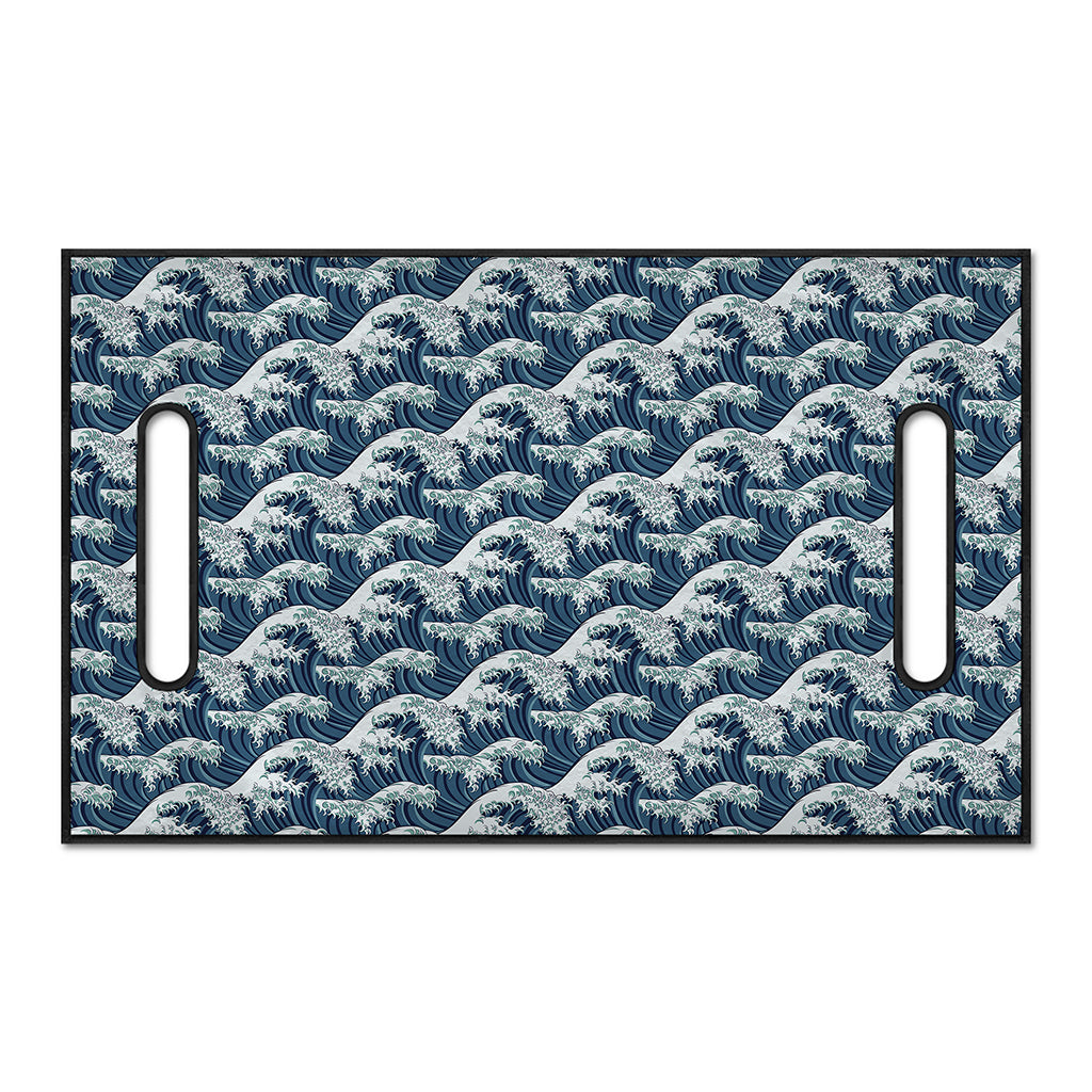 The Great Kanagawa Wave Pattern Print Golf Cart Seat Cover