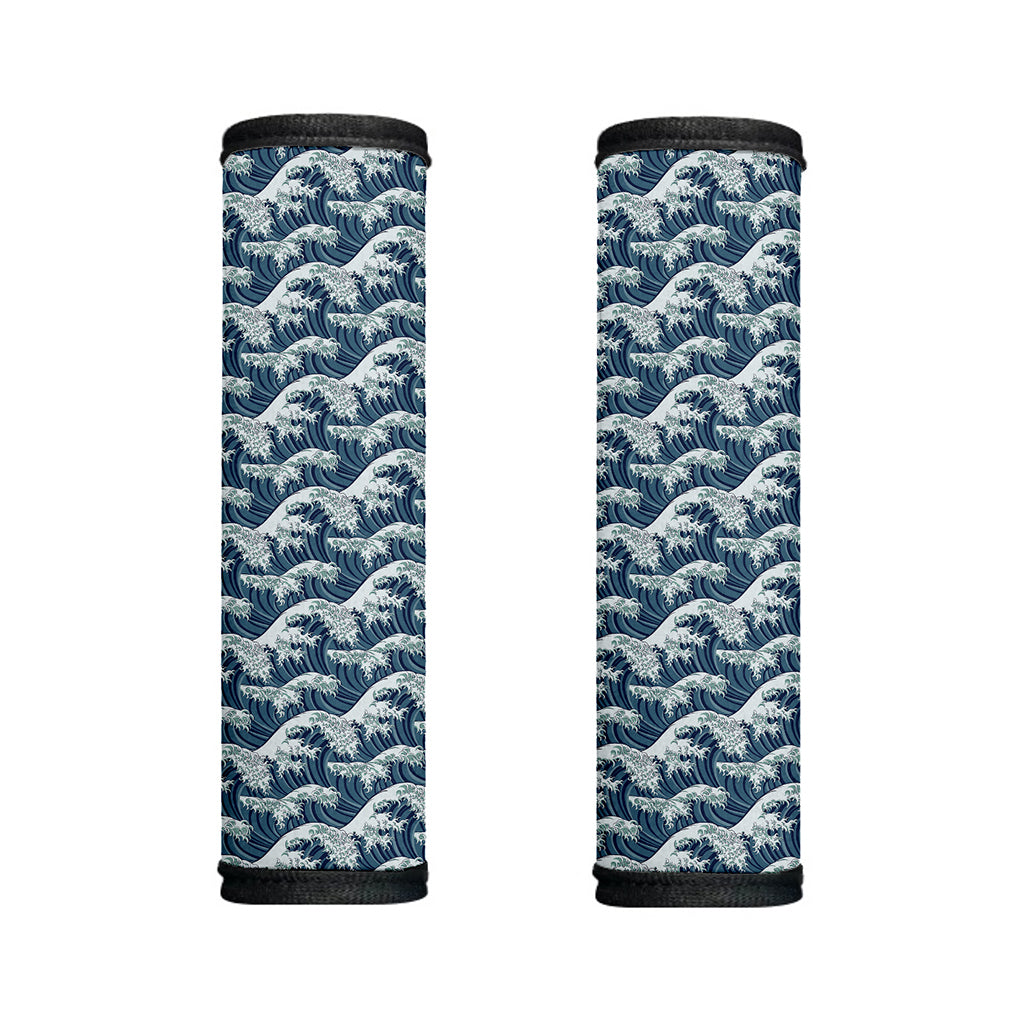 The Great Kanagawa Wave Pattern Print Handle Covers