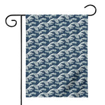 The Great Kanagawa Wave Pattern Print House Flag