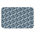 The Great Kanagawa Wave Pattern Print Indoor Door Mat