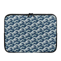The Great Kanagawa Wave Pattern Print Laptop Sleeve