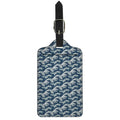 The Great Kanagawa Wave Pattern Print Luggage Tag