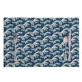 The Great Kanagawa Wave Pattern Print Placemat