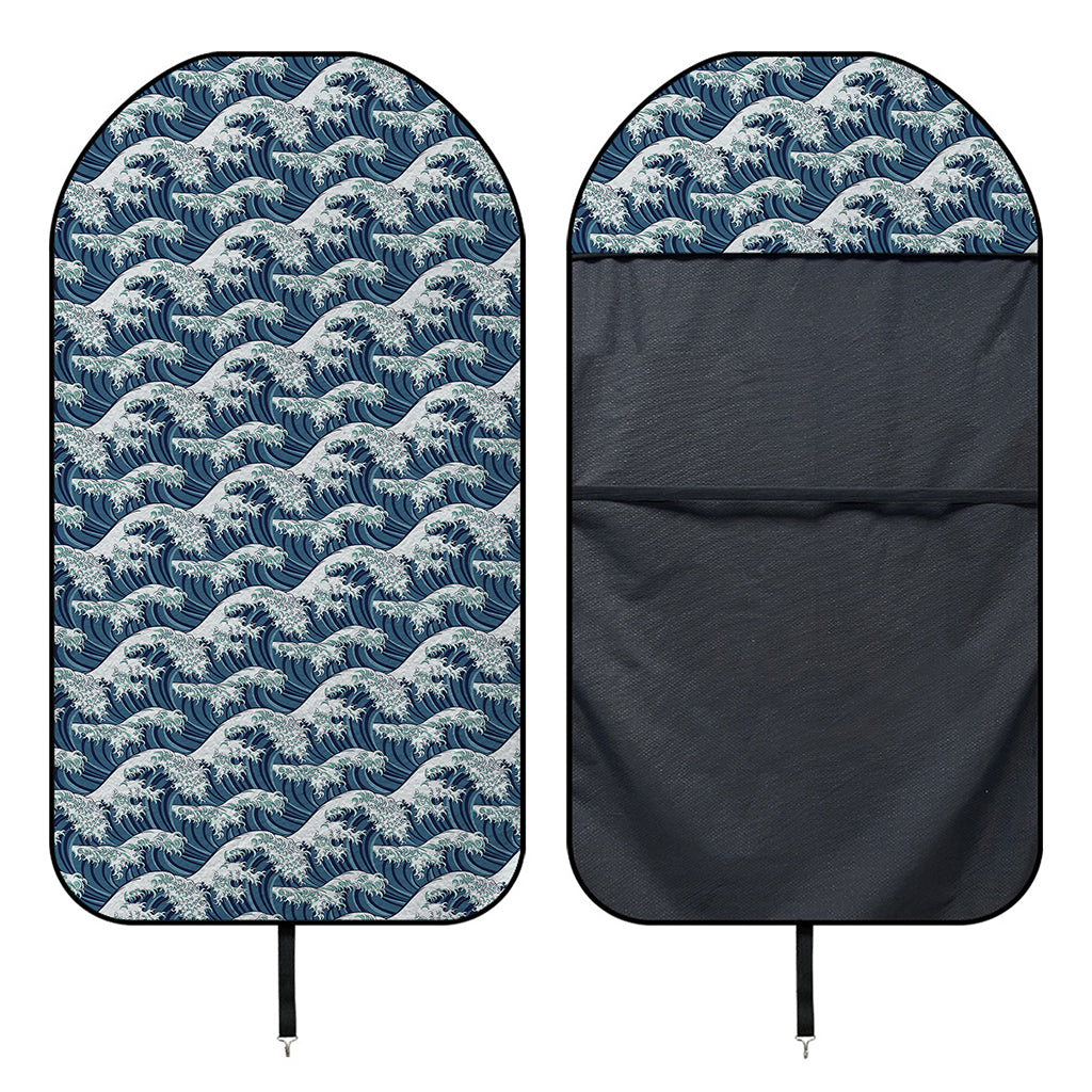 The Great Kanagawa Wave Pattern Print Waterproof Car Seat Cover