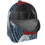 The Great Kanagawa Wave Print Backpack