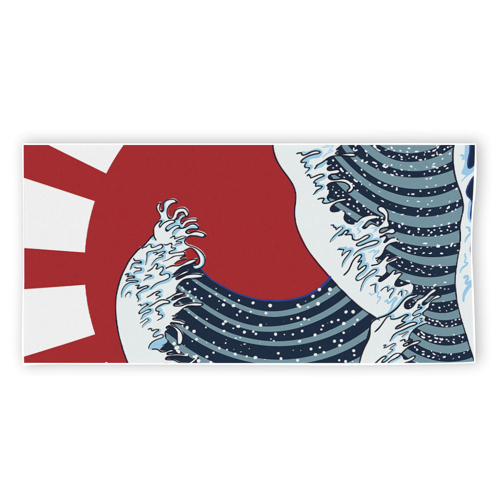 The Great Kanagawa Wave Print Beach Towel