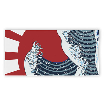 The Great Kanagawa Wave Print Beach Towel
